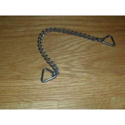 Vintage zware sleutelketting 26 cm