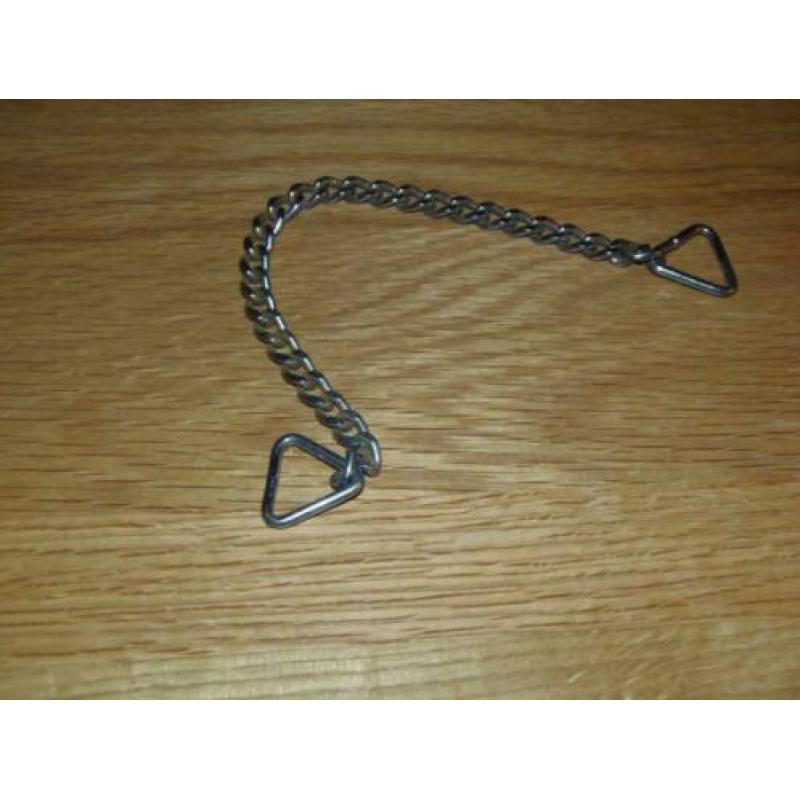 Vintage zware sleutelketting 26 cm