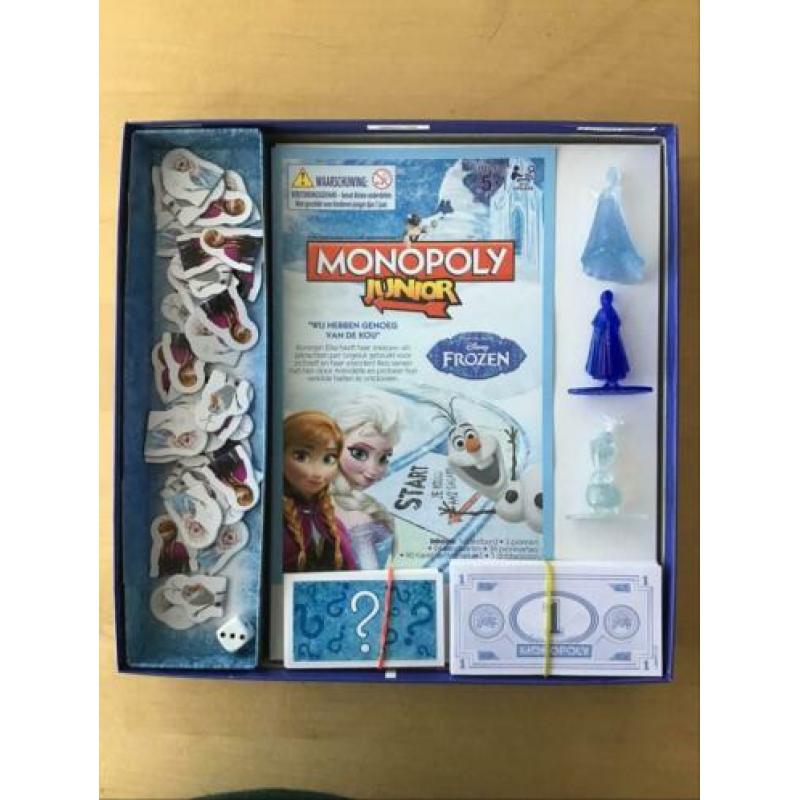 Spel MONOPOLY JUNIOR FROZEN - ZGAN