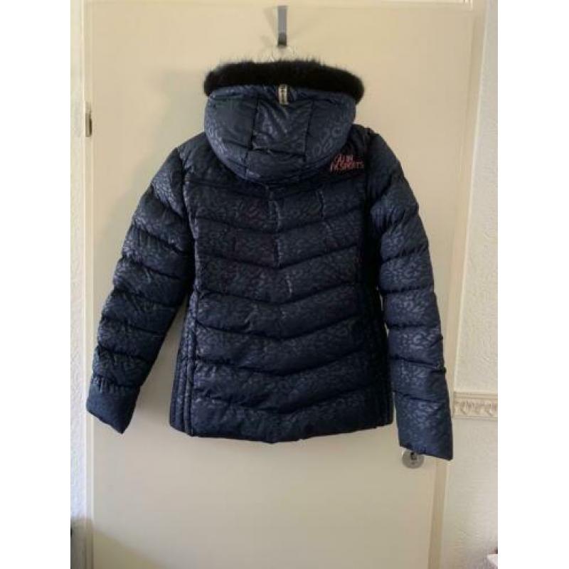 Ontzettend gave PK winterjas mt XXL donkerblauw valt als XL