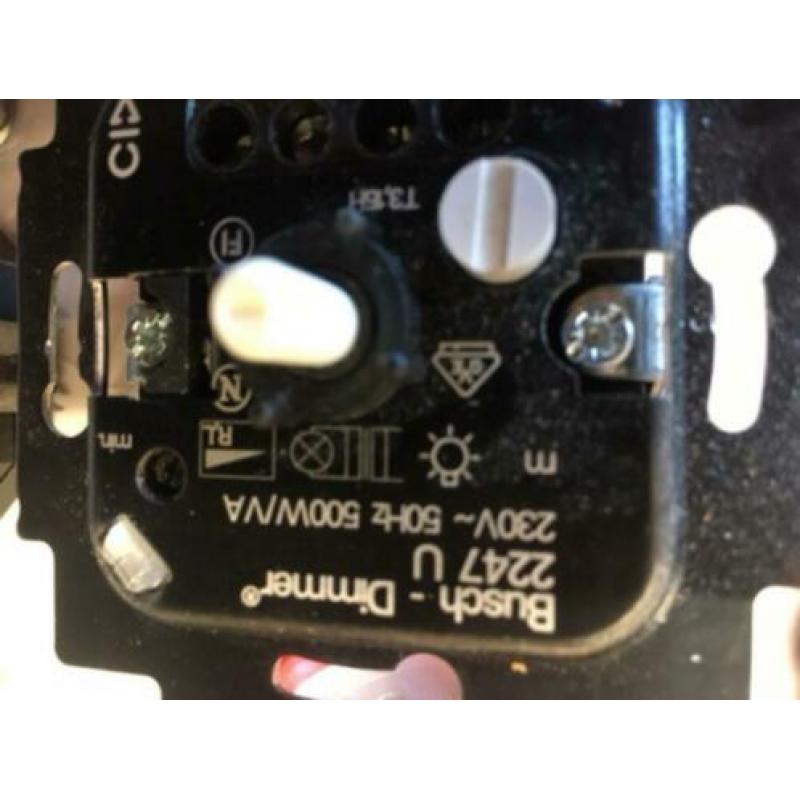 Dimmertje stuk? B&J, Peha enJung dimmers. Gebruikt! Goedkoop