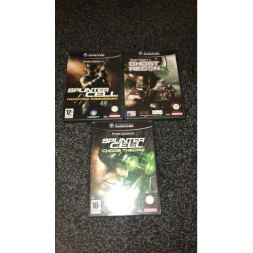 Splinter Cell Gamecube set