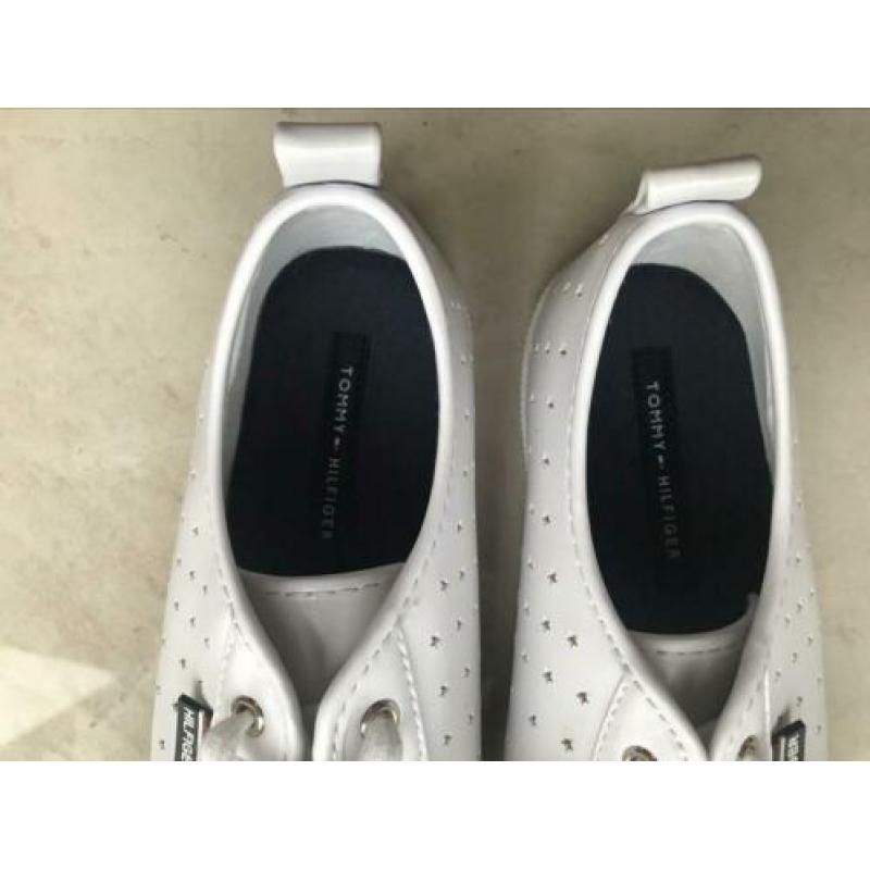 Tommy Hilfiger sneaker wit leer maat 39