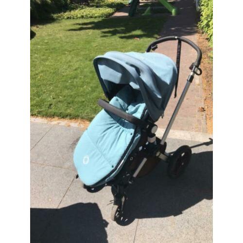 Bugaboo cameleon kap aqua plus voetenzak