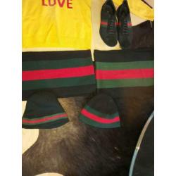 Sjaal set him and her Gucci 100% authentiek maat m