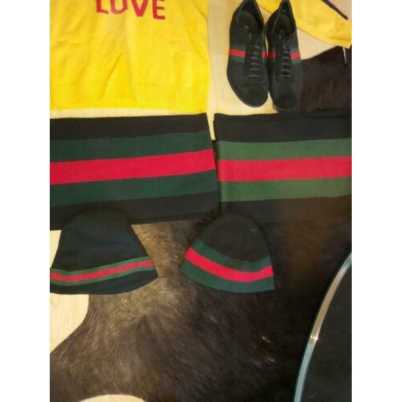 Sjaal set him and her Gucci 100% authentiek maat m