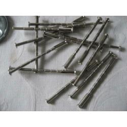 NIEUW RVS modern sleutelrozet rozet 8 stuks diameter 52 mm