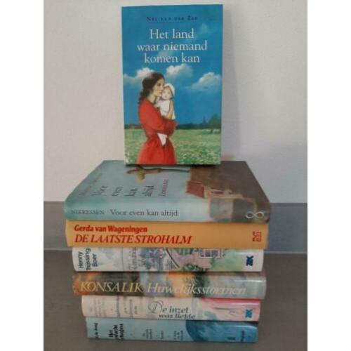 Streekromans 7 stuks