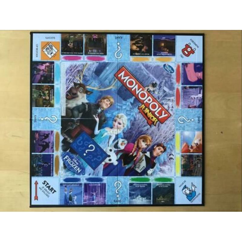 Spel MONOPOLY JUNIOR FROZEN - ZGAN