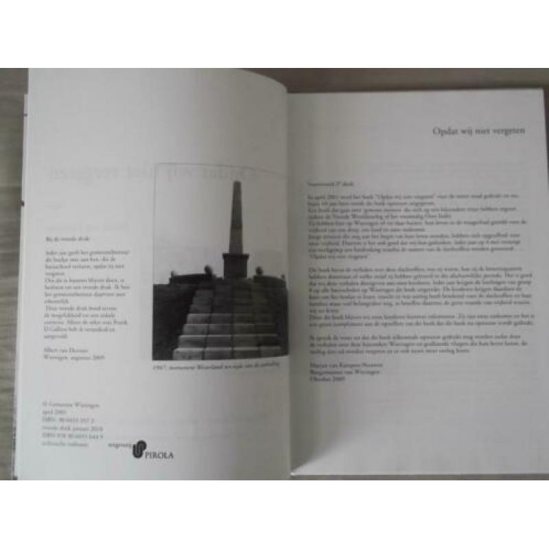 Opdat wij niet vergeten. Wieringen. 2010. W.O. 2.