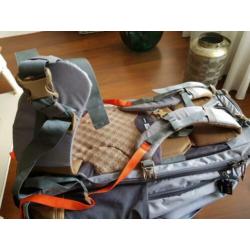 Backpack dames travel 500 70 liter grijs