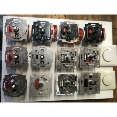 Dimmertje stuk? B&J, Peha enJung dimmers. Gebruikt! Goedkoop