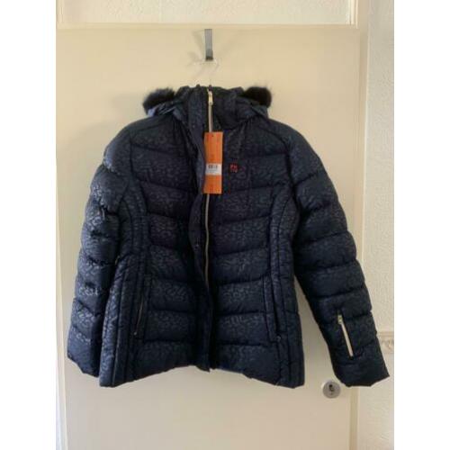 Ontzettend gave PK winterjas mt XXL donkerblauw valt als XL