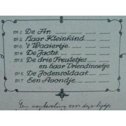 Zeven liedjes --manna de wijs-mouton --1e bundel