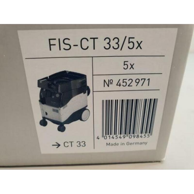 Festool FIS-CT 33 stofzuigerzakken 4 stuks