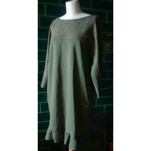 Vanilia jurk met strik achter NIEUW! ( MT 38)