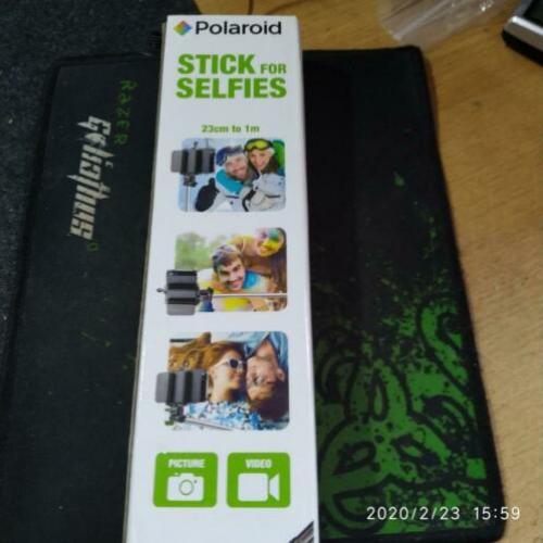 Selfie stick Polaroid, Bluetooth, 105 cm