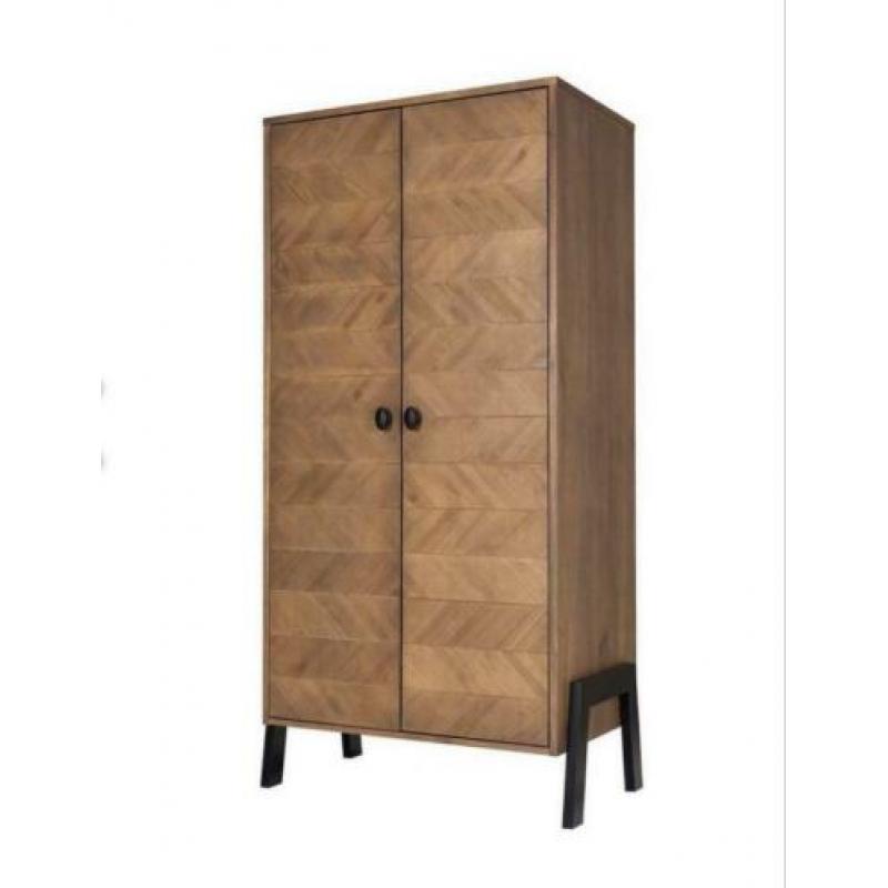 Kledingkast Harper Coming Kids incl twee extra legplanken