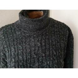 donkergrijs Coll trui mt XL