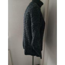 donkergrijs Coll trui mt XL