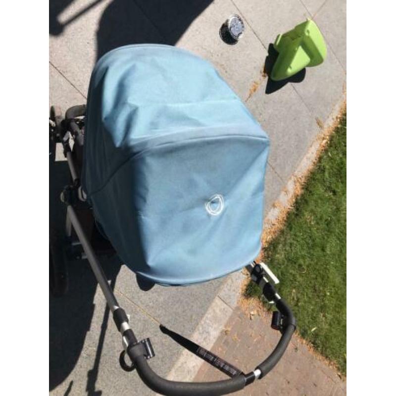 Bugaboo cameleon kap aqua plus voetenzak