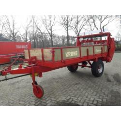 1x Krone 4 Ton meststrooier