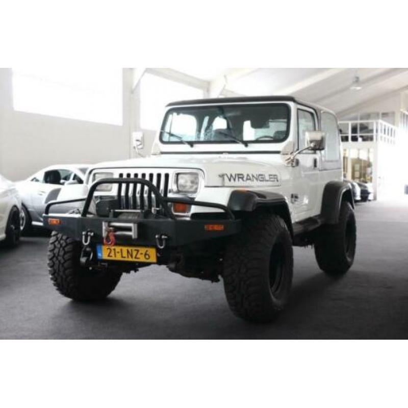 Jeep Wrangler 4.0i Softtop Automaat 6 cilinder Uniek Top Sta