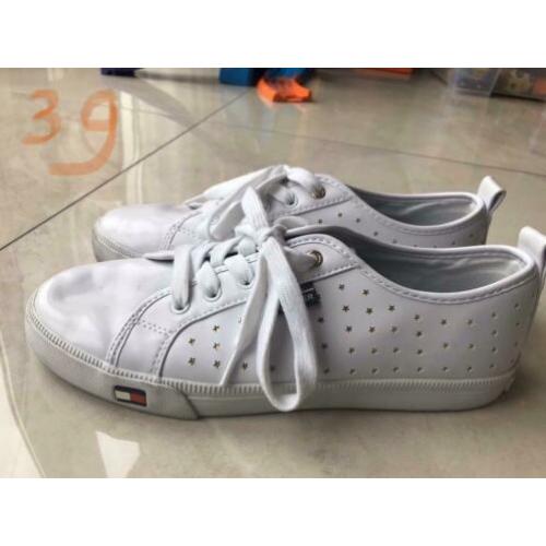 Tommy Hilfiger sneaker wit leer maat 39