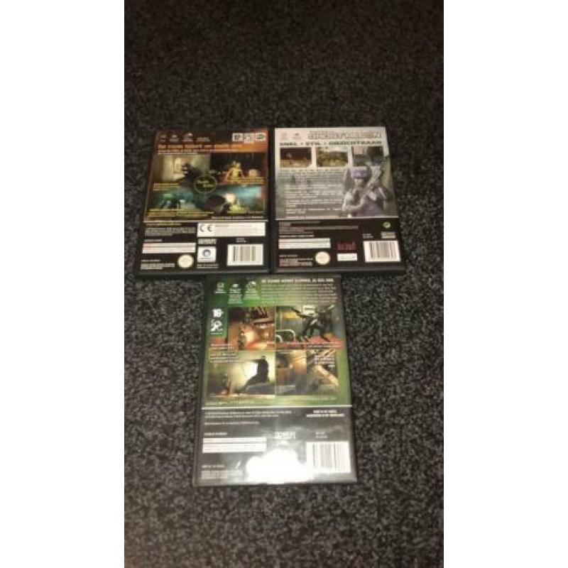 Splinter Cell Gamecube set