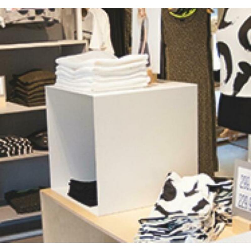 Kubus / Cubus Display / Tafel kast blokken wit NEW* VILLA