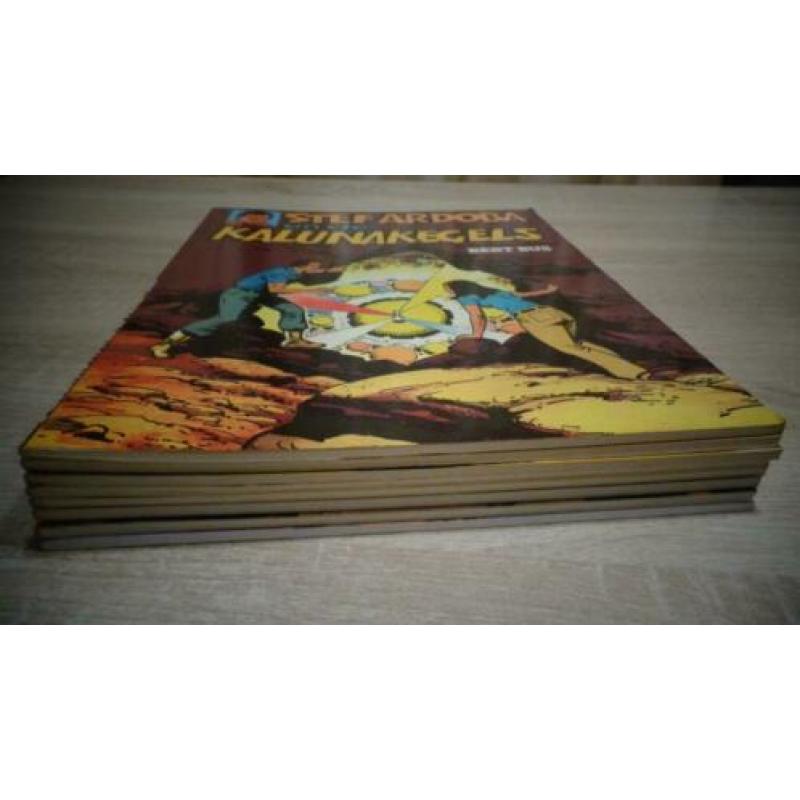 Stef Ardoba stripboeken 8 stuks zgan staat