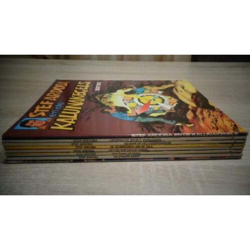 Stef Ardoba stripboeken 8 stuks zgan staat