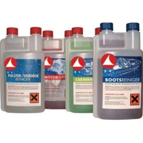 Slimme schoonmaakartikelen en reinigers voor de boot.