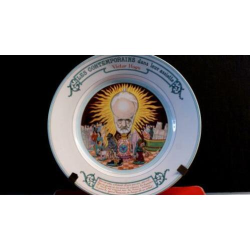 Victor Hugo art nouveau bord ontw d'Alfred Lepetit