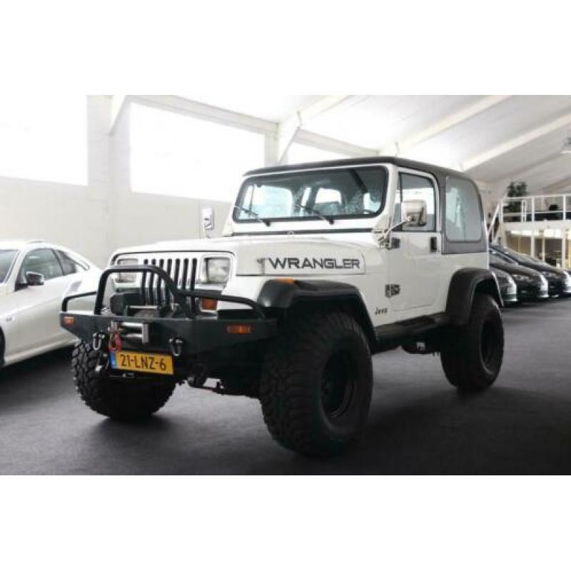 Jeep Wrangler 4.0i Softtop Automaat 6 cilinder Uniek Top Sta