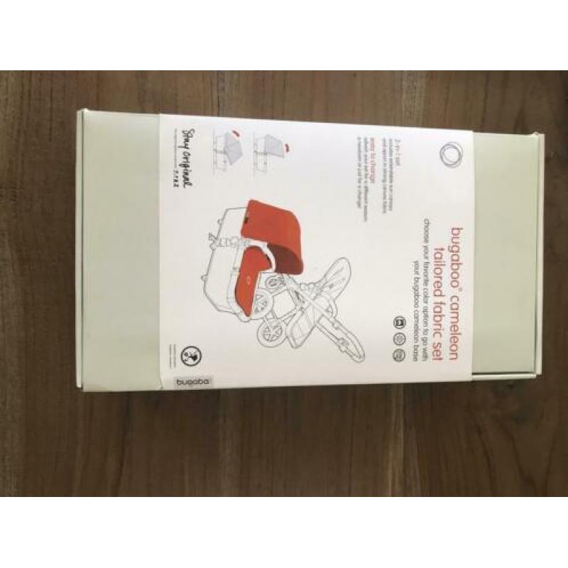 Bugaboo cameleon kap aqua plus voetenzak