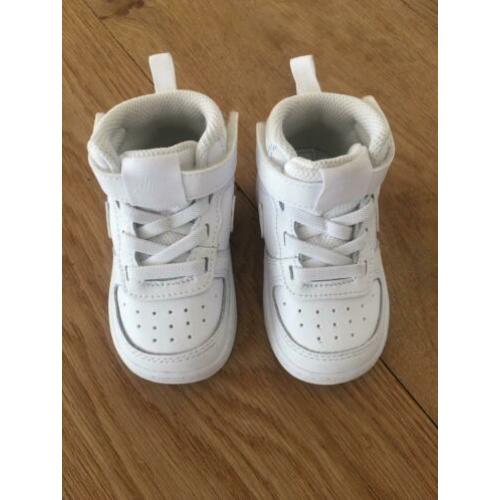 Nike, witte sneakers, air force, maat 21