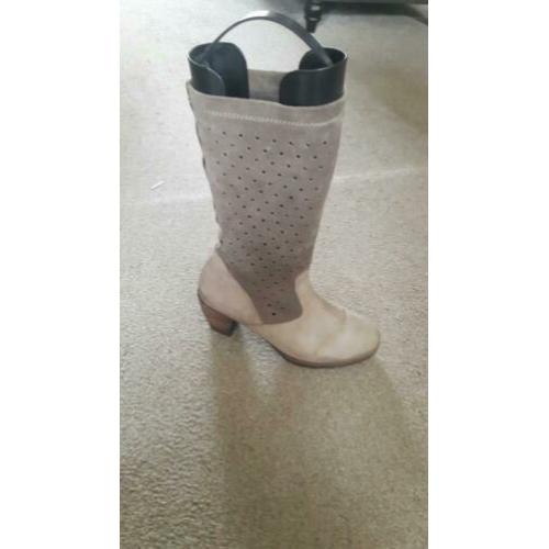 wolky maat 41 taupe grijs