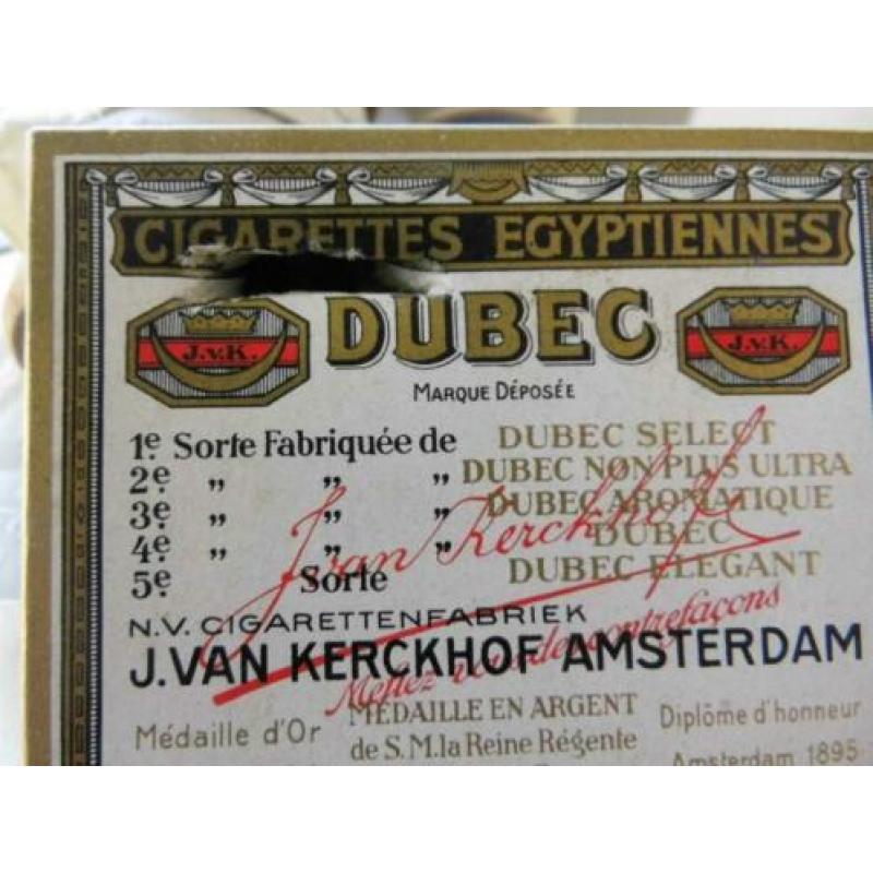 Dubec kartonnen sigaretten doos sigarettendoos (382)