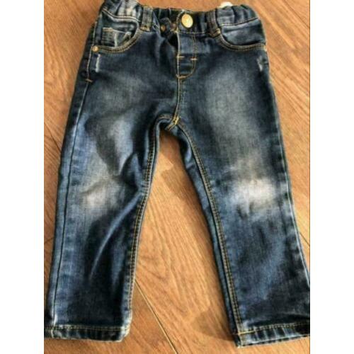 Zara donkerblauwe jeans maat 74