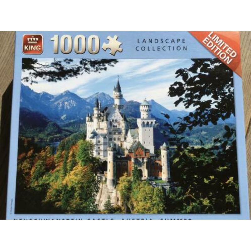 Puzzels 1000 stukjes
