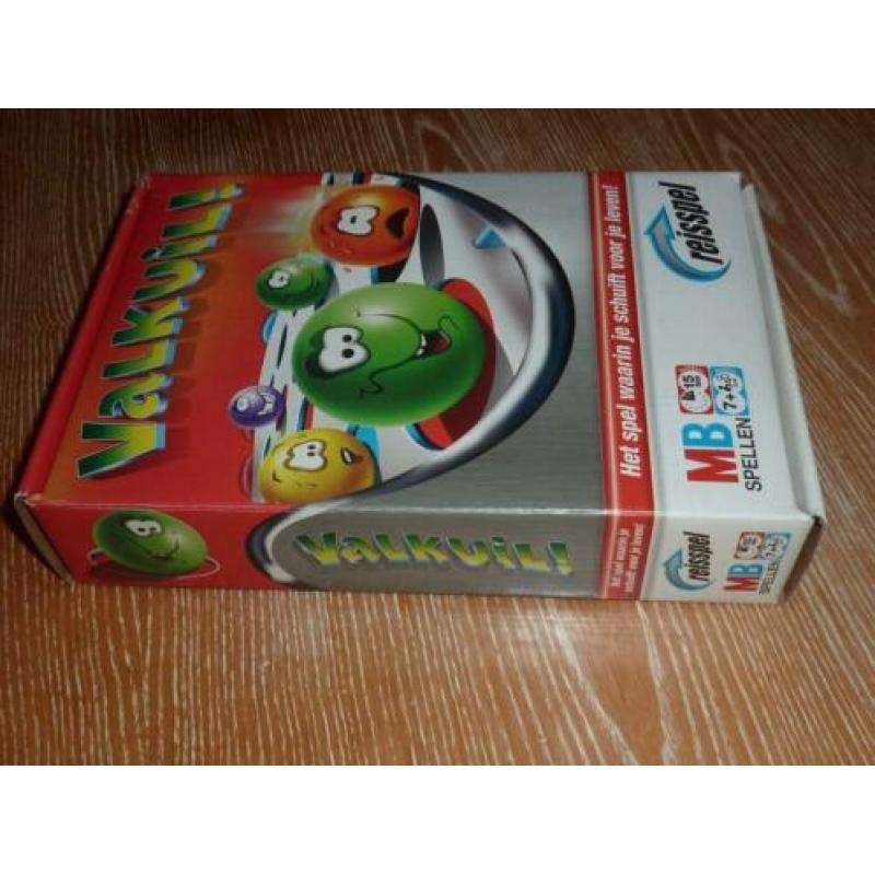 Nieuw (reis)spel Valkuil van MB spelen.
