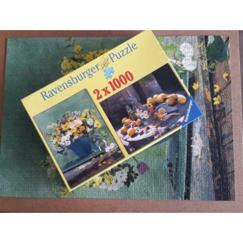 Ravensburger legpuzzels, Stilleven en Boeket bloemen