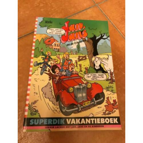 Jan Jans en de kinderen - 2 vakantieboeken - Nieuw.