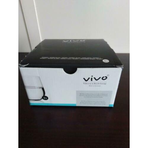 Nieuw 4 waterglazen Villeroy & Boch Group