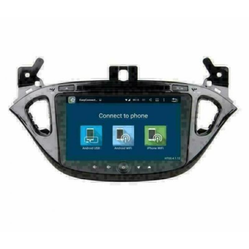Opel Adam Corsa E radio navigatie android 9.0 wifi dab+ 32gb