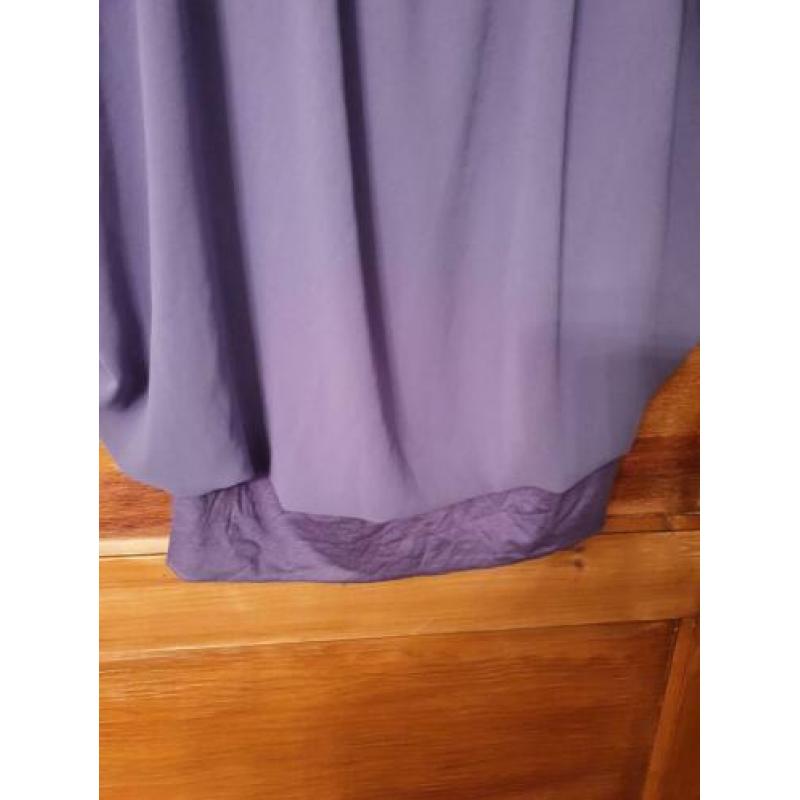 Mooie blauwe top met vkeermuismouwen, maat XL