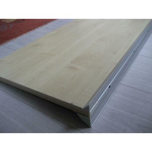 wandpaneel Plank met rail 120x40cm