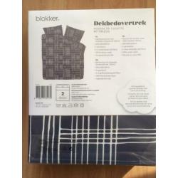 Luxe 100% katoen satijn dekbedovertrek 200x200/220 NIEUW