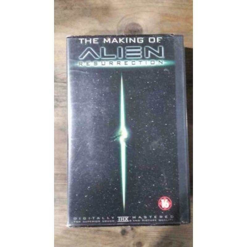 Video box Alien 5 x VHS plus making of